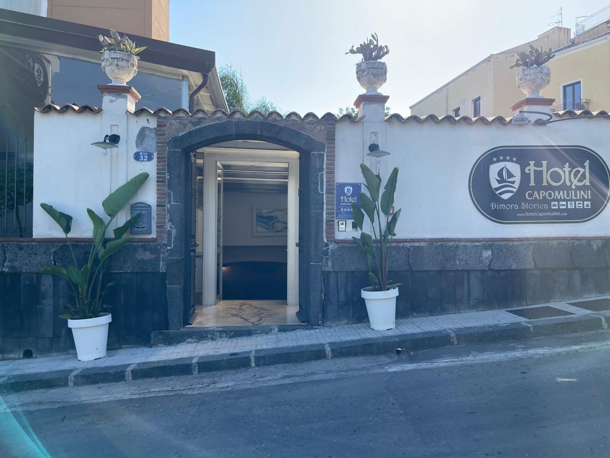 אסראלה Hotel Capomulini 3 Stelle מראה חיצוני תמונה